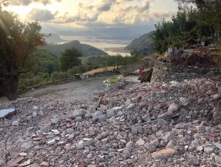 Grundstück Zu Verkaufen Mit 1000M2 Meerblick In Gokbel