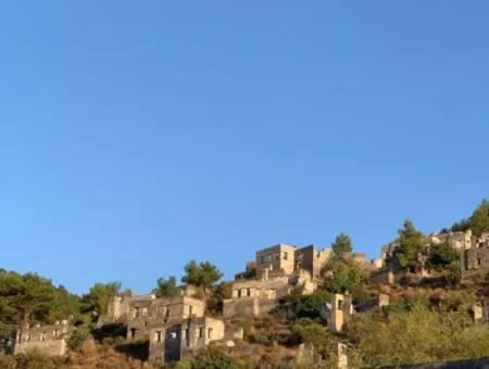 Grundstück Zum Verkauf In Fethiye Kayaköy