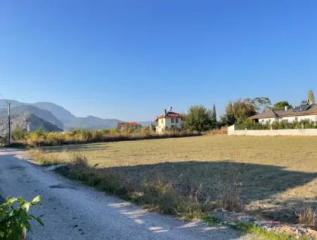 4 Parzellen Nebeneinander In Der Nähe Des Zentrums In Dalyan 2140M2 Grundstück Zum Verkauf