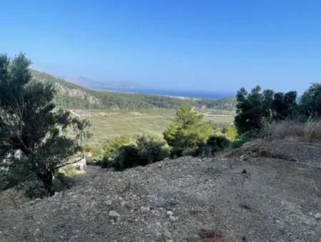 Grundstück Zum Verkauf In Sarigerme 425M2 Mit Vollem Meerblick