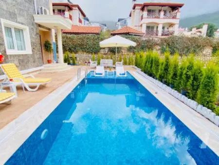 4+1 Villa For Sale In Fethiye Ovacik