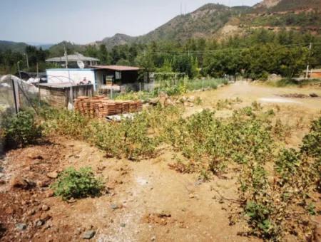 1245M2  Land For Sale In Marmaris Çamlı