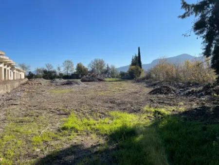 Land For Sale In Dalyan Gülpınar On The Main Road 9,037M2