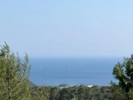 Detached House For Sale With Ekincik Sea View