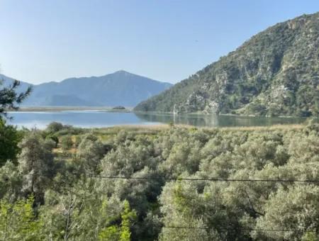 1,136M2 Field Plot For Sale With Çandır Lake View