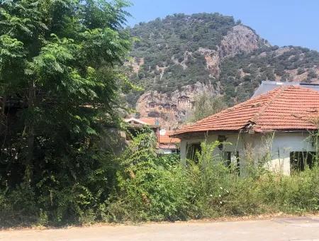 Dalyan Maraş Satılık Arsa Kral Mezarları Manzaralı 1026M2 Satılık Arsa