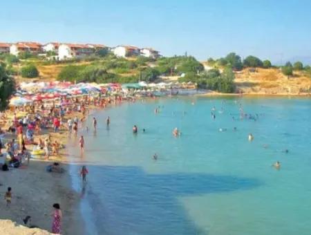 Çeşme Dalyan Mahallesinde Full Deniz Manzaralı 1176M2 İmarlı Satılık Arsa