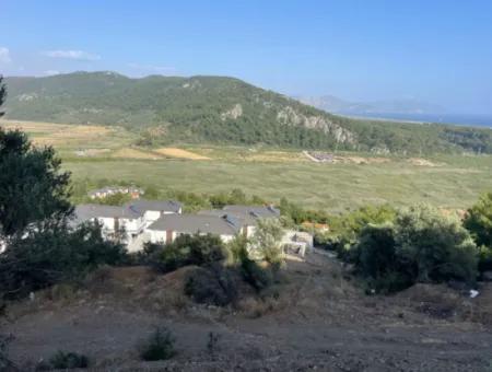 Sarıgerme'de Full Deniz Manzaralı 425M2 Satılık Arsa