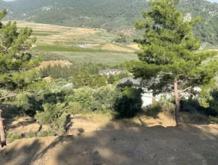 Sarıgerme'de Full Deniz Manzaralı 425M2 Satılık Arsa