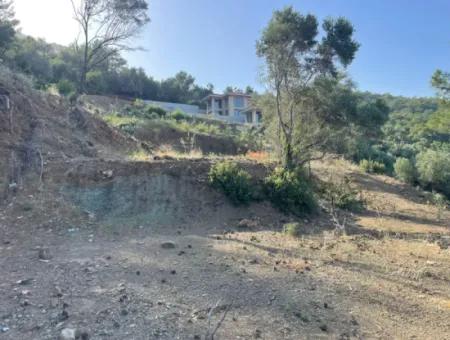 Sarıgerme'de Full Deniz Manzaralı 425M2 Satılık Arsa